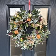 Deluxe Christmas Door Wreath